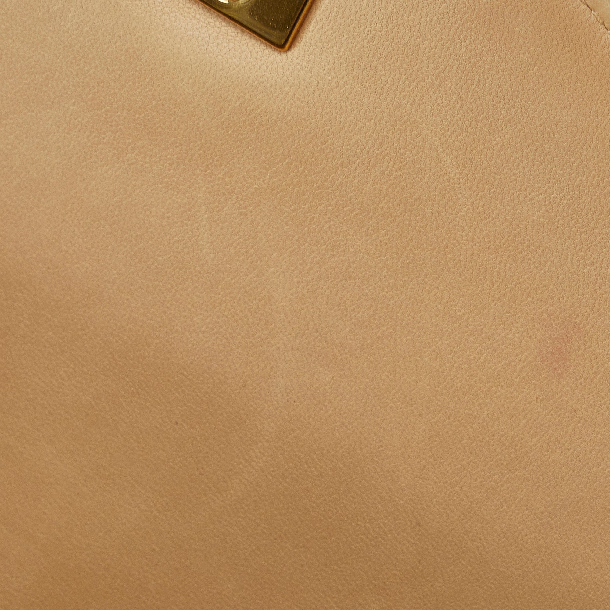 Tan Chanel Medium Lambskin Envelope Flap Handbag - Designer Revival