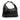 Black Gucci Leather Horsebit Hobo - Designer Revival
