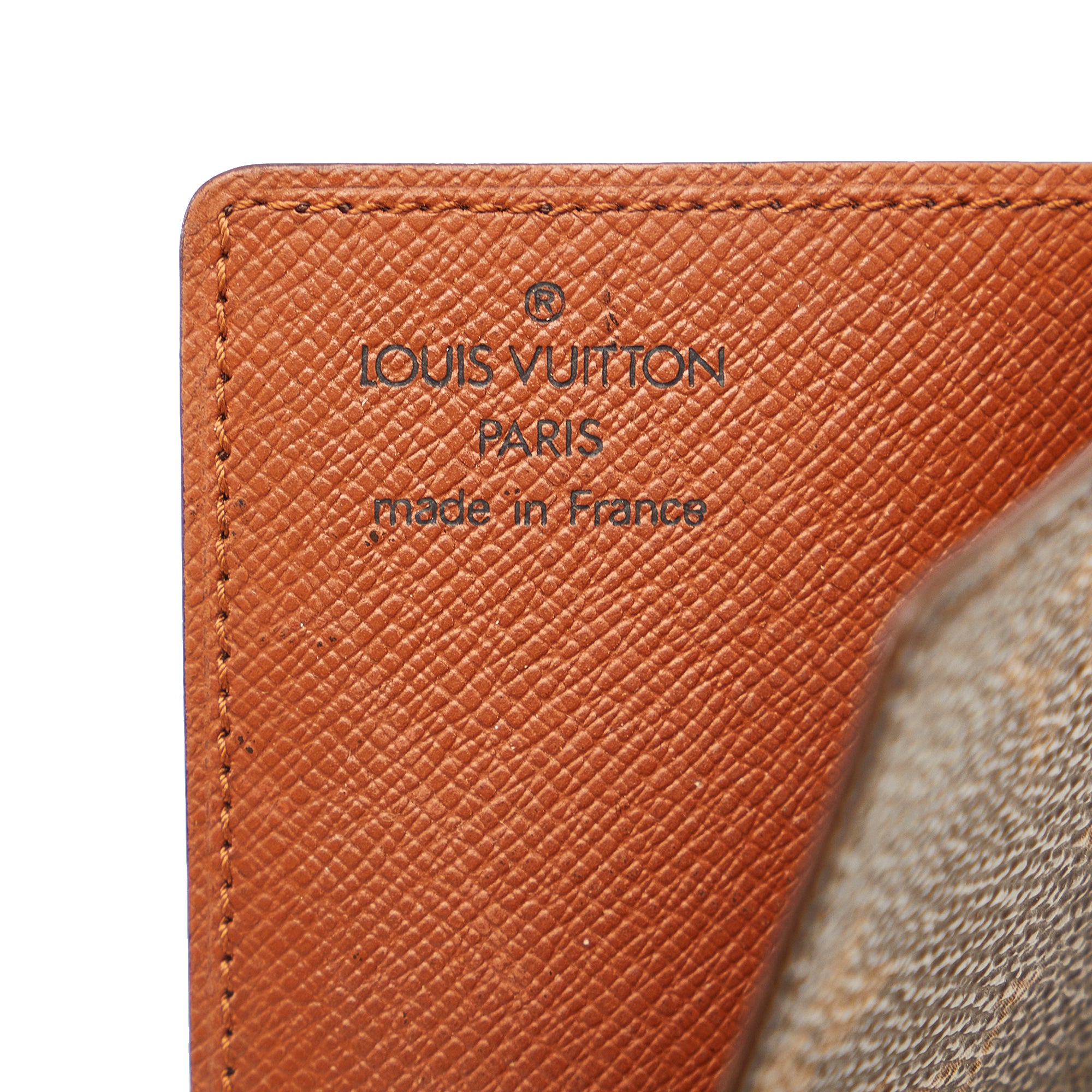 PRELOVED Louis Vuitton Monogram Canvas Porte Cartes Pression Card