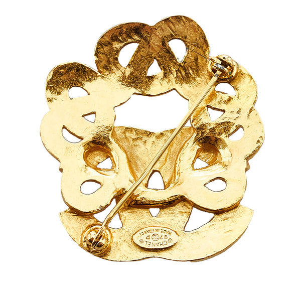 Cra-wallonieShops Revival, Gold Chanel CC Brooch