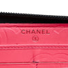 Black Chanel Cambon Ligne Zip Around Wallet