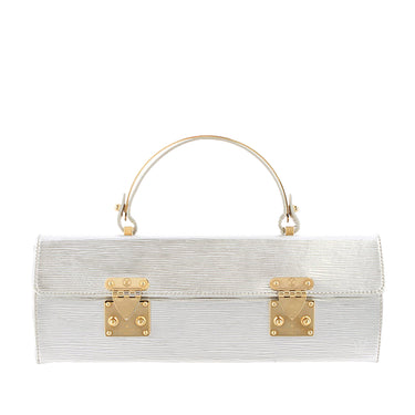 Silver Louis Vuitton Epi Galaxia Handbag - Designer Revival