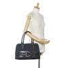 Black Gucci GG Canvas Web Hasler Shoulder Bag