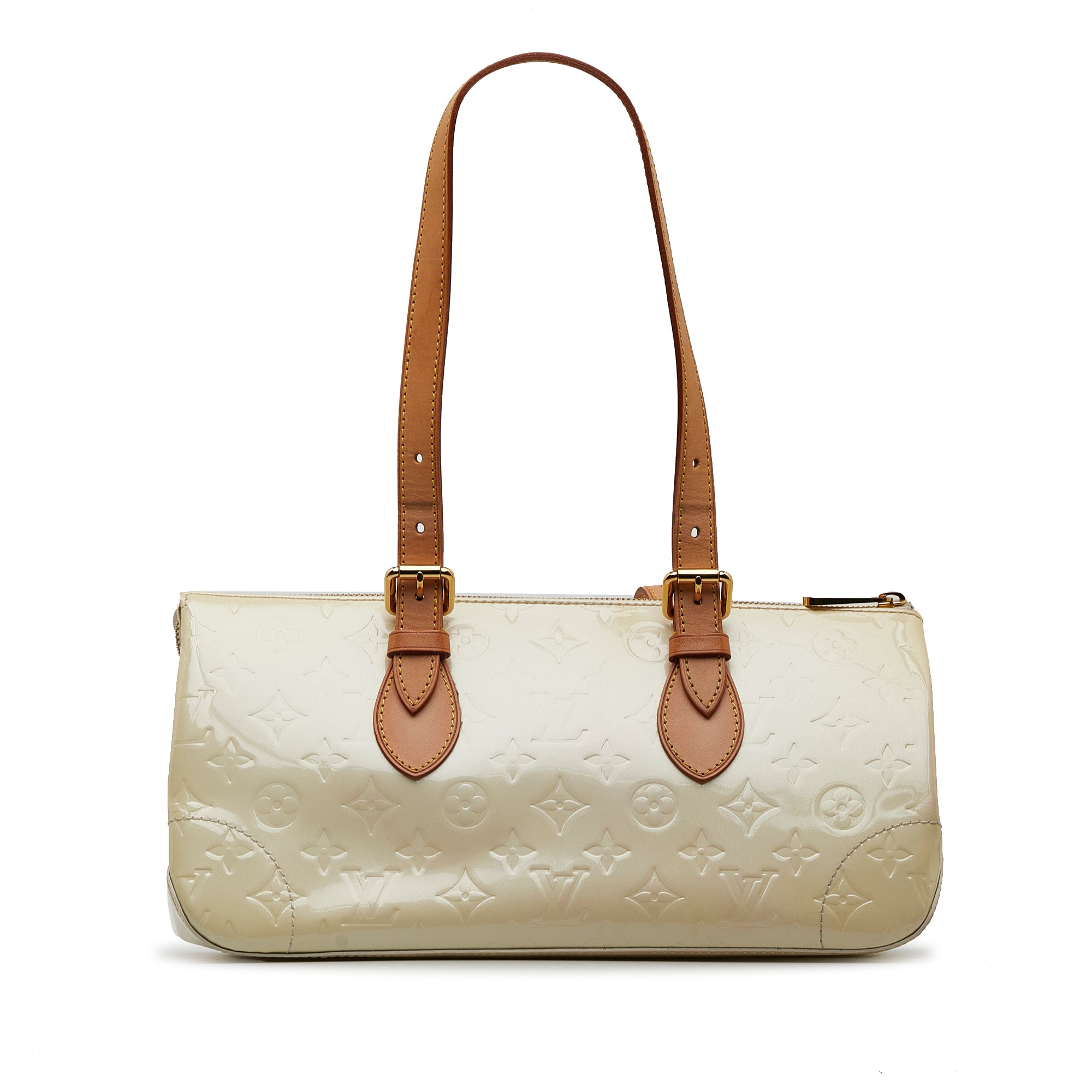 Beige Louis Vuitton Monogram Vernis Rosewood Avenue Shoulder Bag – Designer  Revival