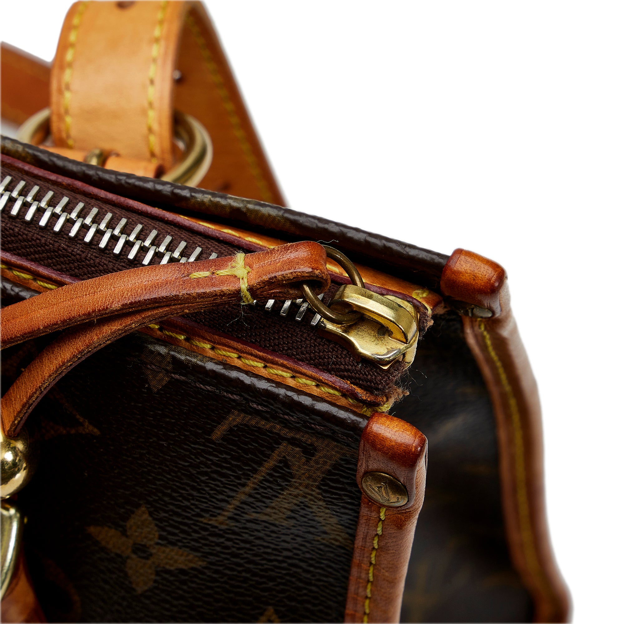 Authentic Louis Vuitton Monogram Popincourt Haut Brown Zipper Shoulder  Handbag